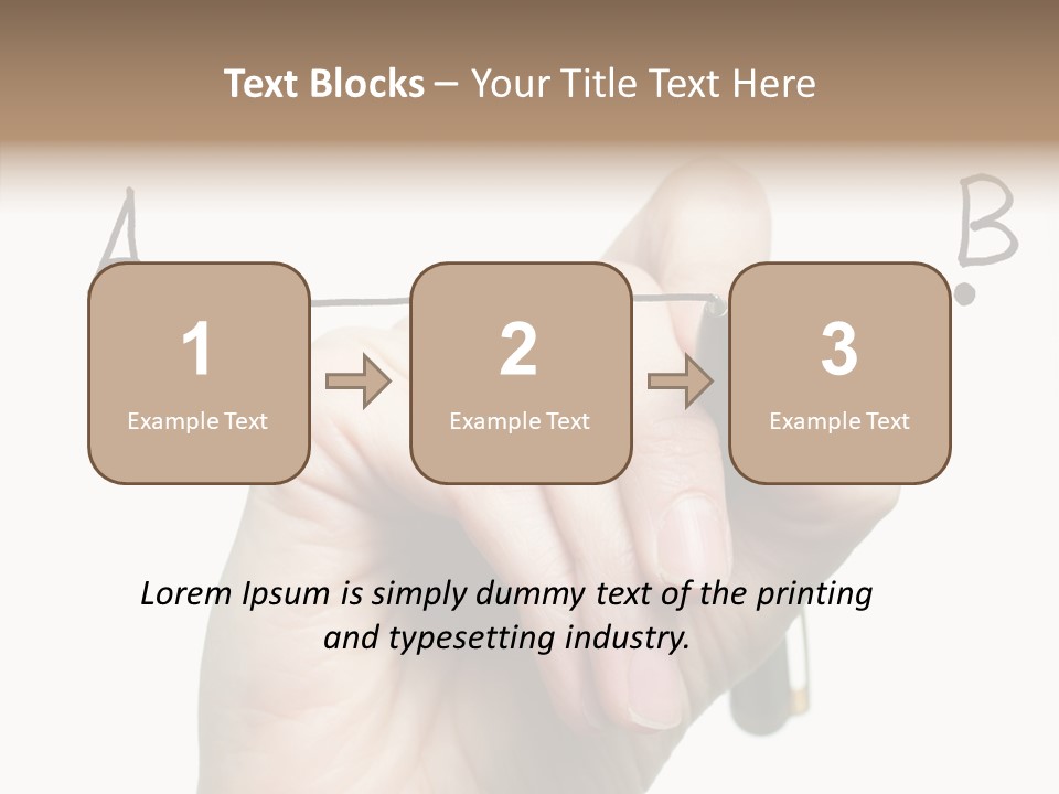 Business Consultant Worker PowerPoint Template