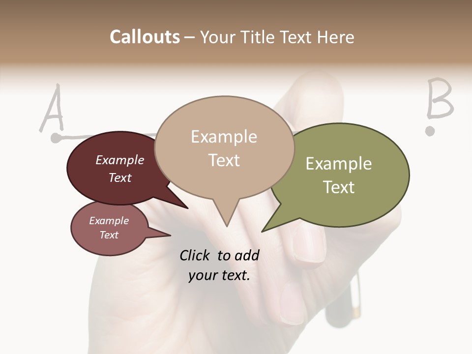 Business Consultant Worker PowerPoint Template