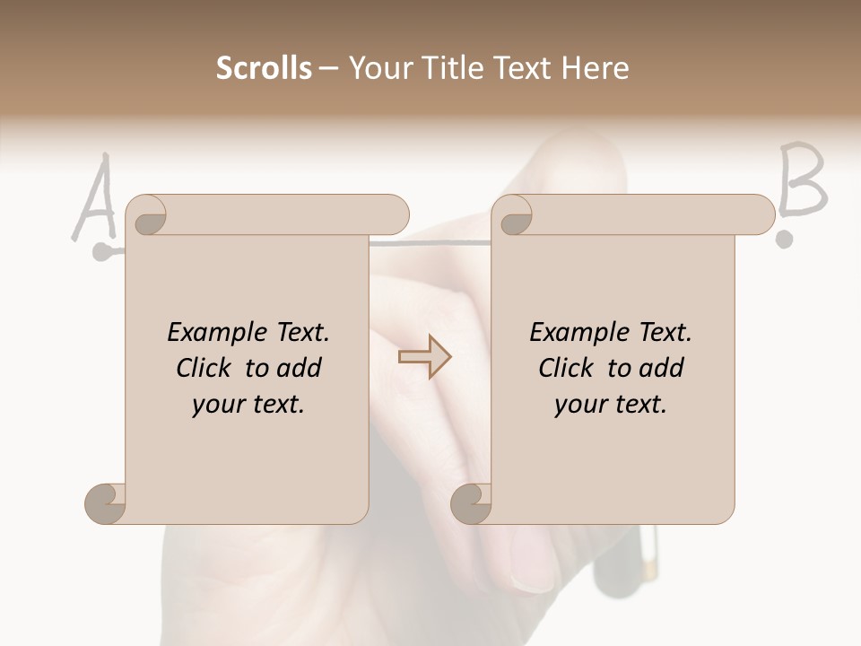 Business Consultant Worker PowerPoint Template
