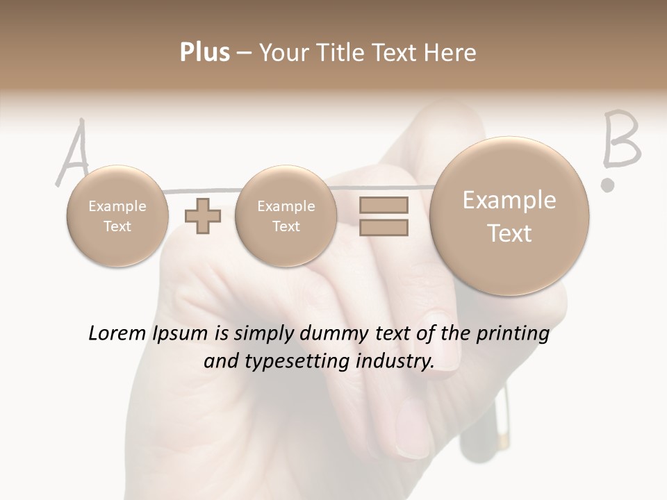 Business Consultant Worker PowerPoint Template