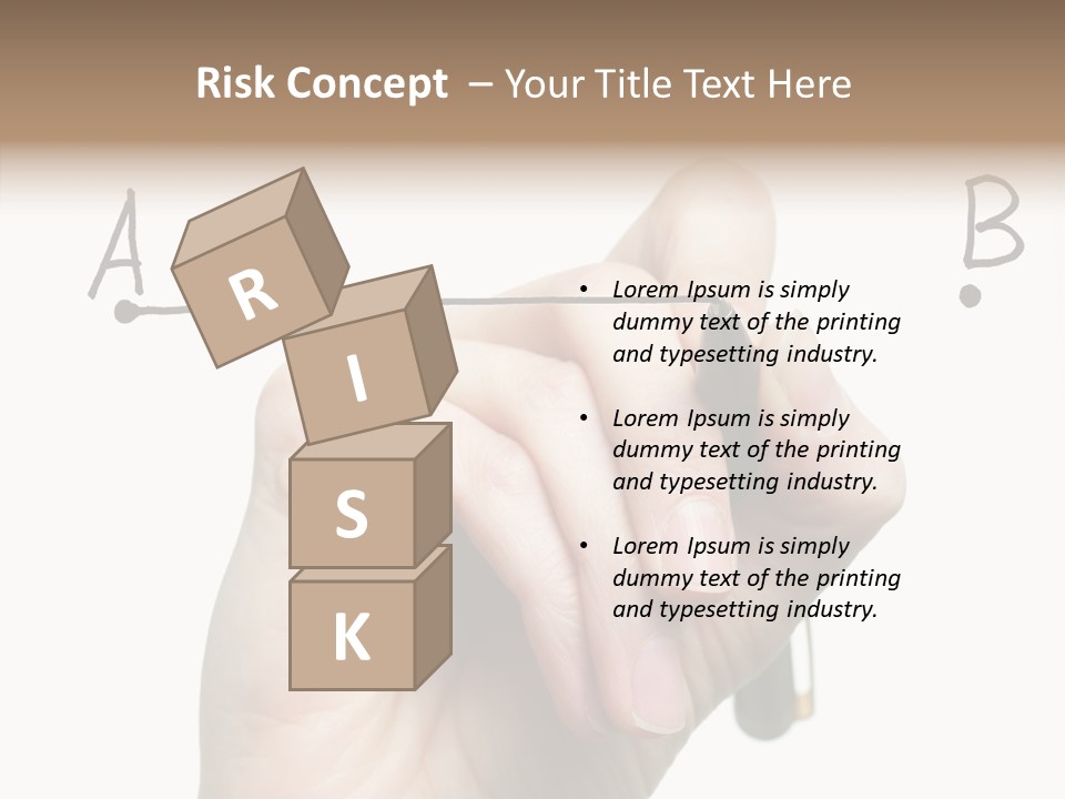 Business Consultant Worker PowerPoint Template