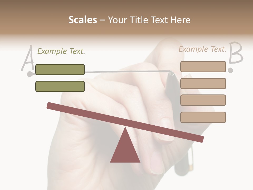 Business Consultant Worker PowerPoint Template