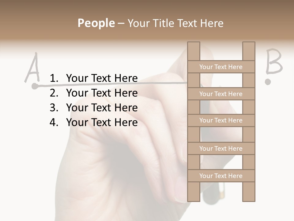 Business Consultant Worker PowerPoint Template