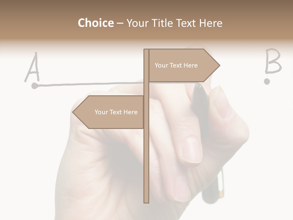 Business Consultant Worker PowerPoint Template