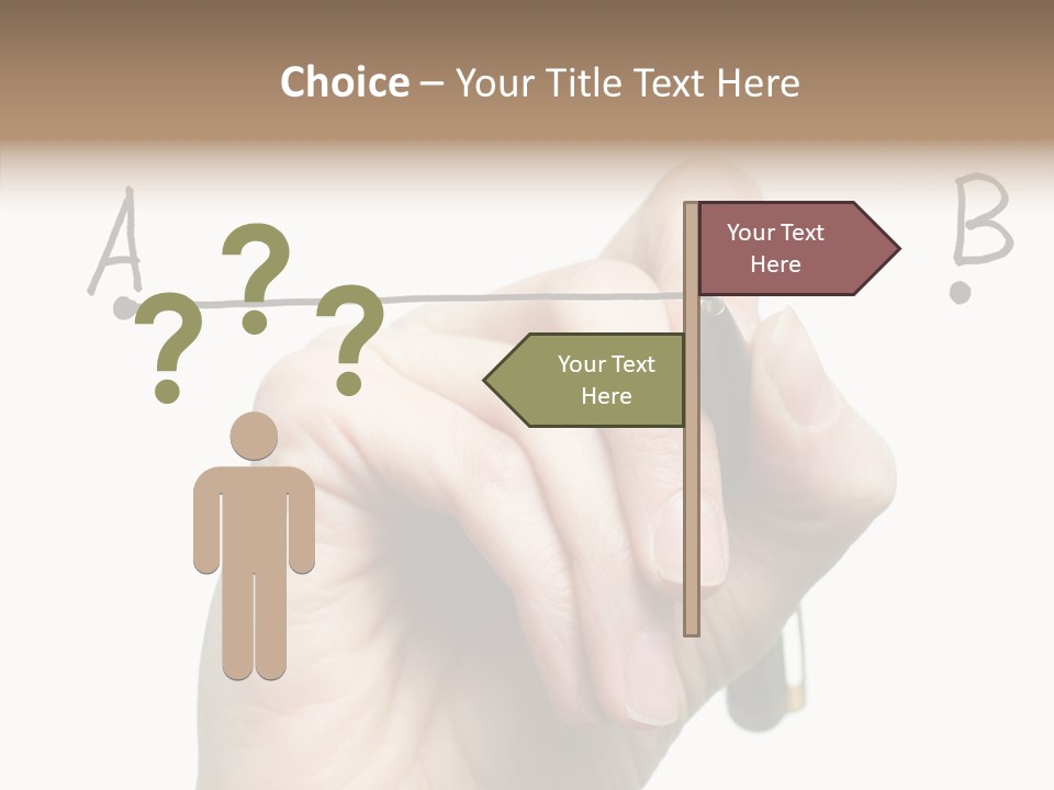 Business Consultant Worker PowerPoint Template