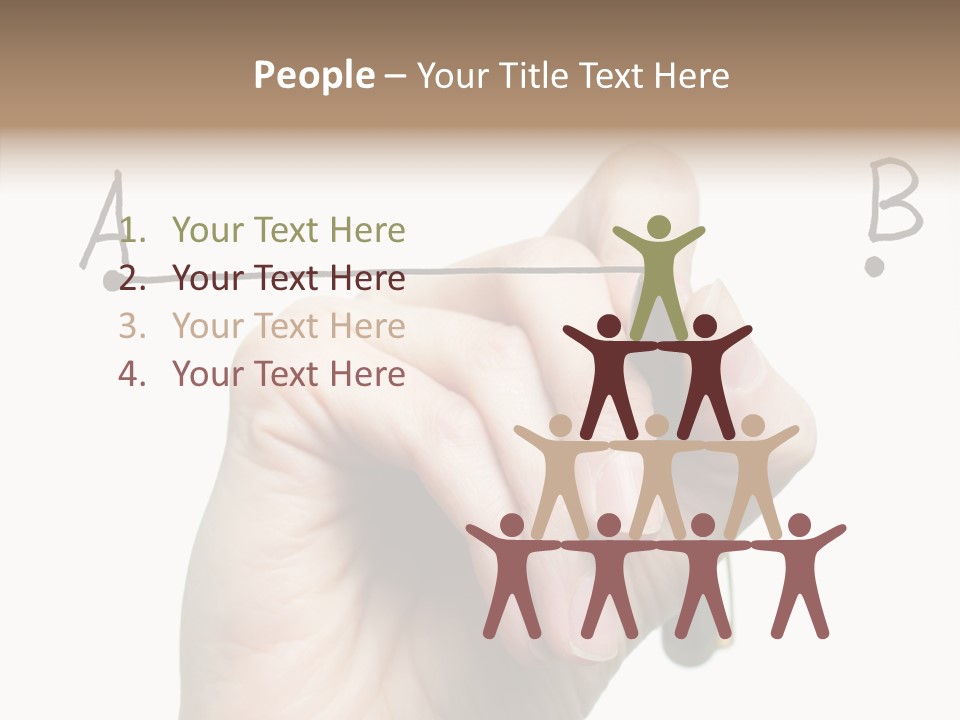 Business Consultant Worker PowerPoint Template