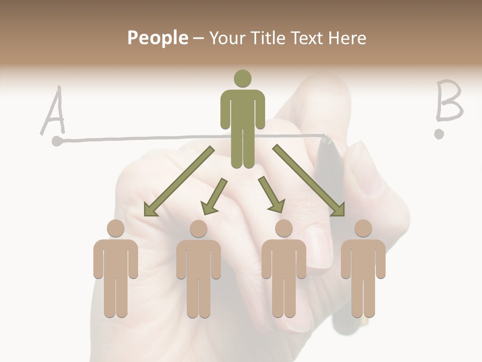 Business Consultant Worker PowerPoint Template