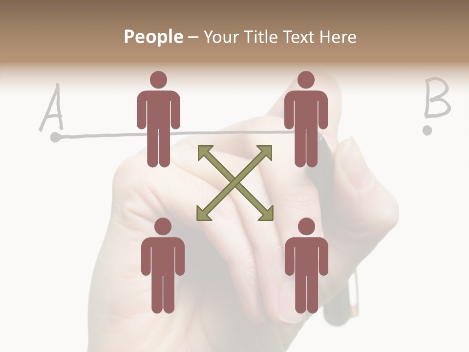 Business Consultant Worker PowerPoint Template