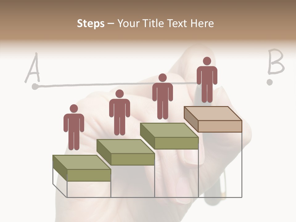 Business Consultant Worker PowerPoint Template