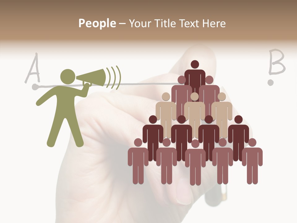 Business Consultant Worker PowerPoint Template