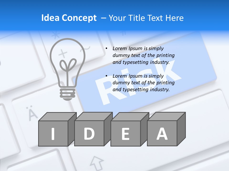 Assistance Concept Idea PowerPoint Template