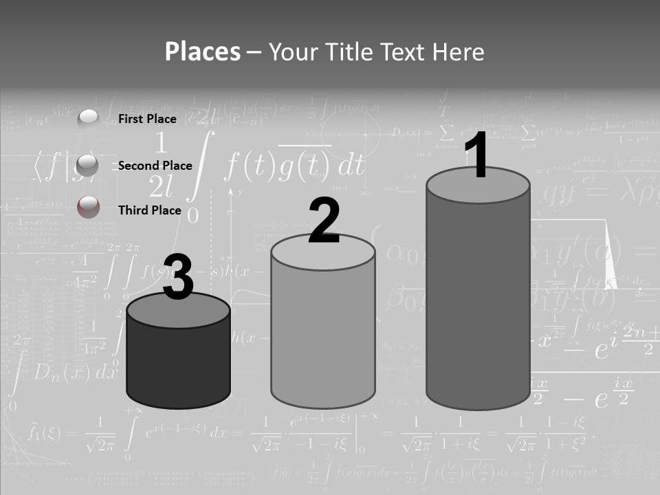Concentration Number Mathematical PowerPoint Template