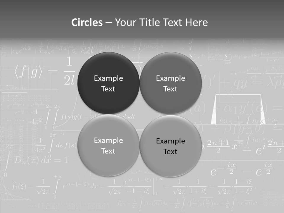 Concentration Number Mathematical PowerPoint Template