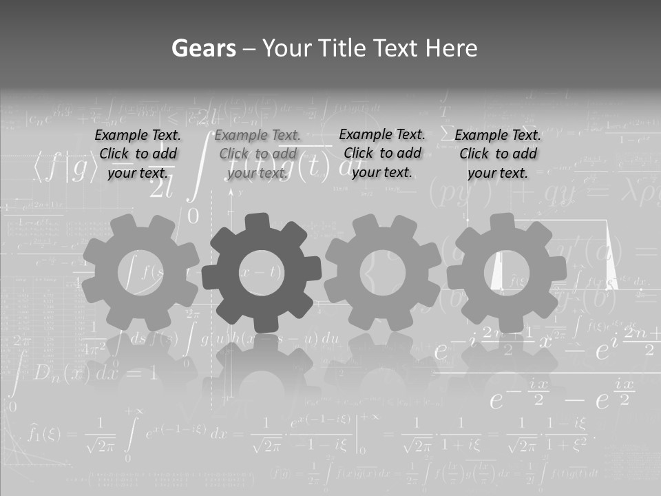 Concentration Number Mathematical PowerPoint Template