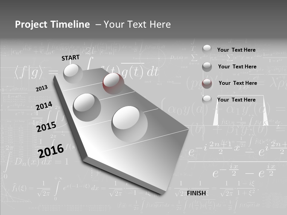 Concentration Number Mathematical PowerPoint Template