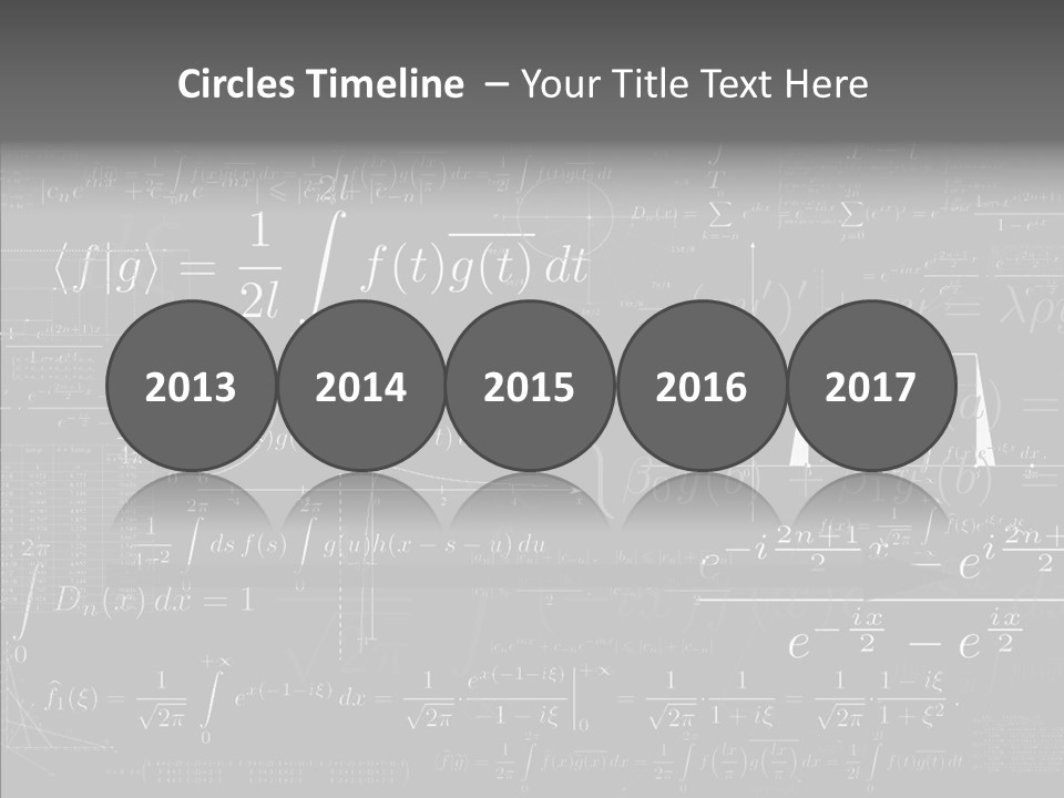 Concentration Number Mathematical PowerPoint Template