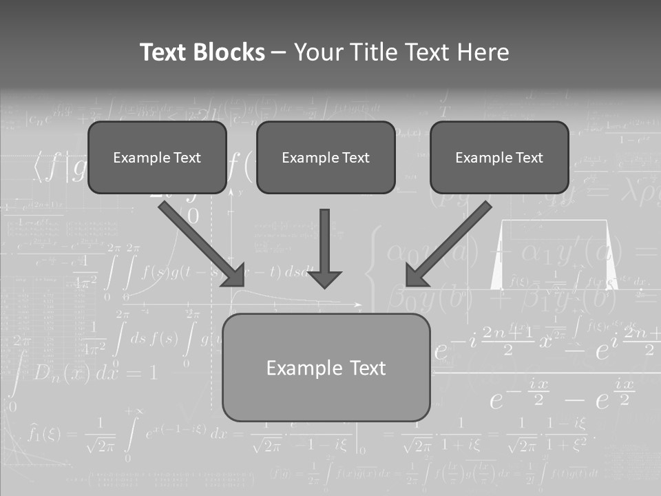 Concentration Number Mathematical PowerPoint Template