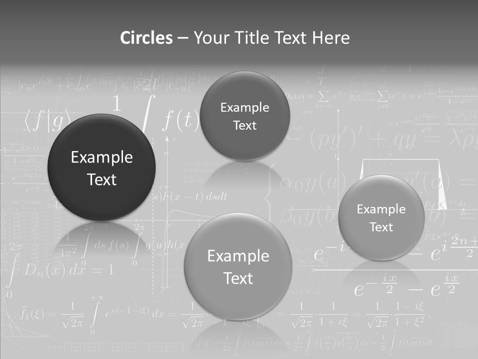 Concentration Number Mathematical PowerPoint Template