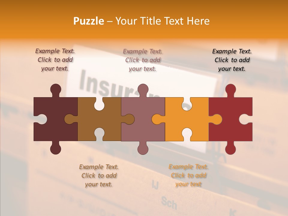 Financial Insurance Insure PowerPoint Template