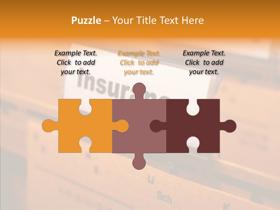 Financial Insurance Insure PowerPoint Template