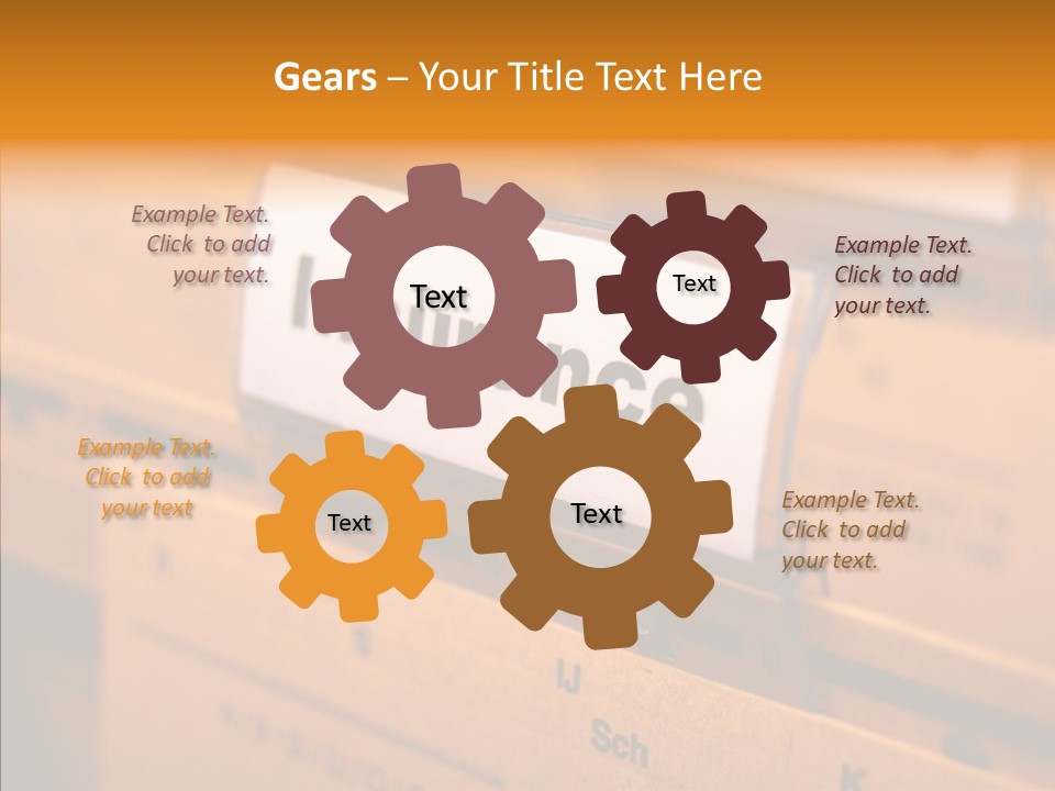 Financial Insurance Insure PowerPoint Template