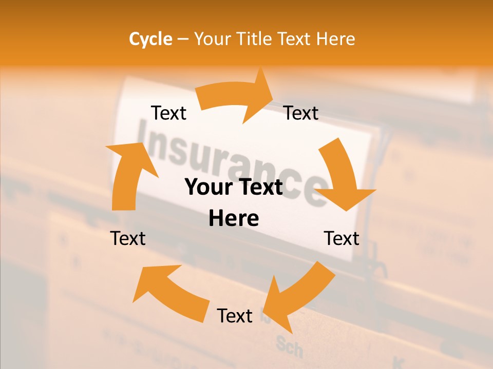 Financial Insurance Insure PowerPoint Template