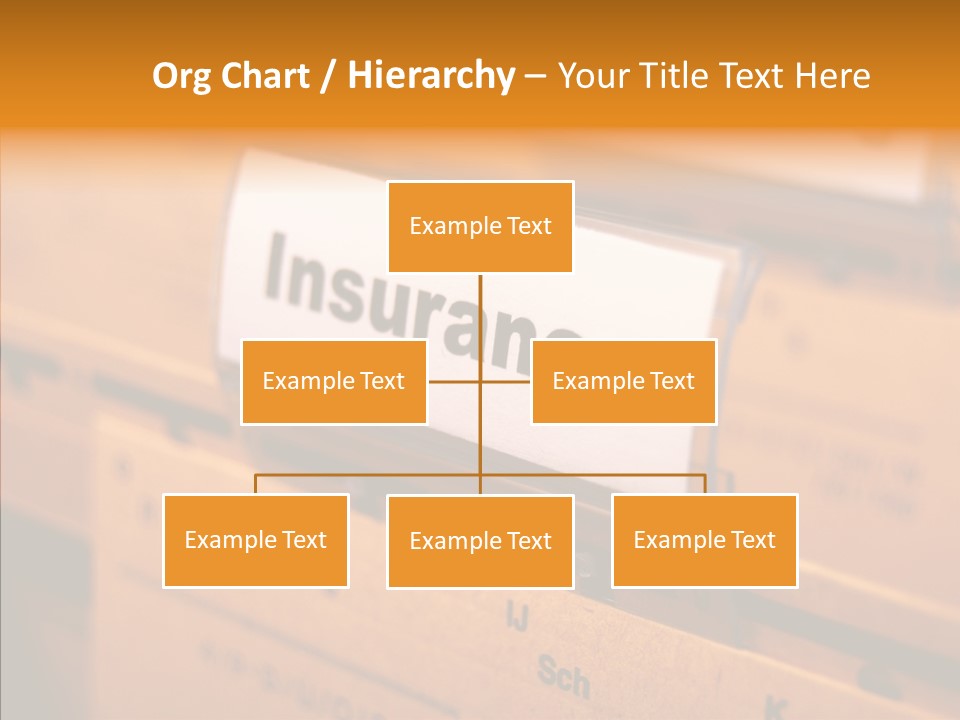 Financial Insurance Insure PowerPoint Template