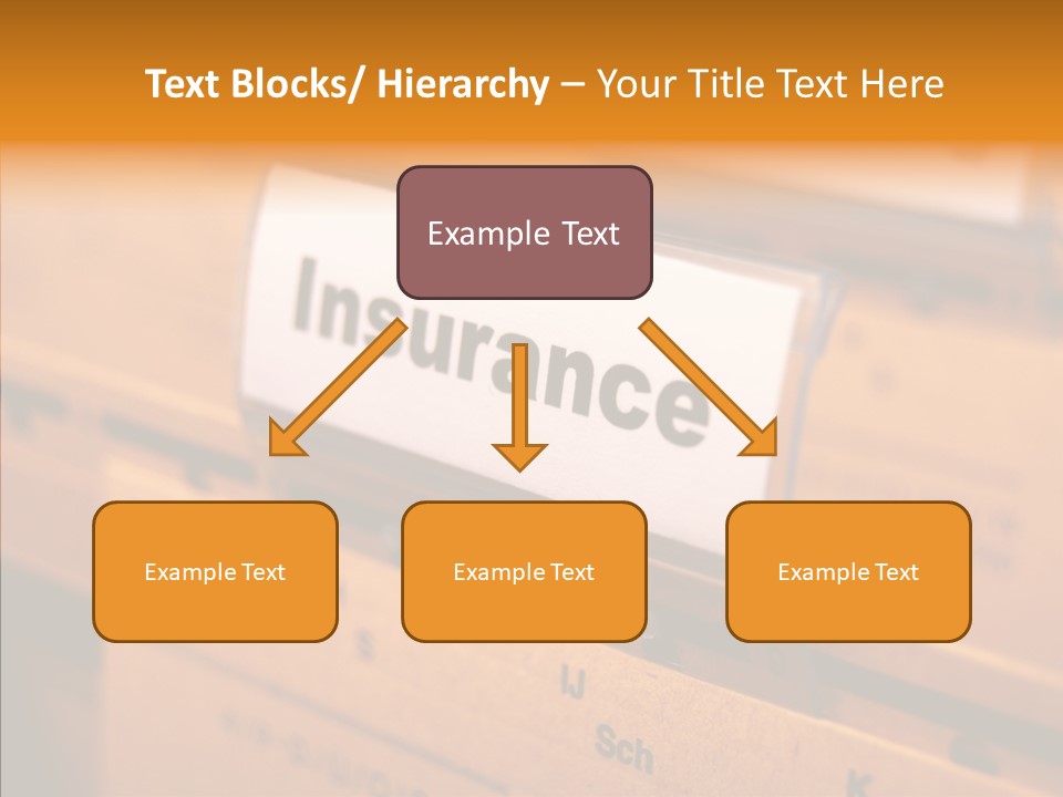 Financial Insurance Insure PowerPoint Template