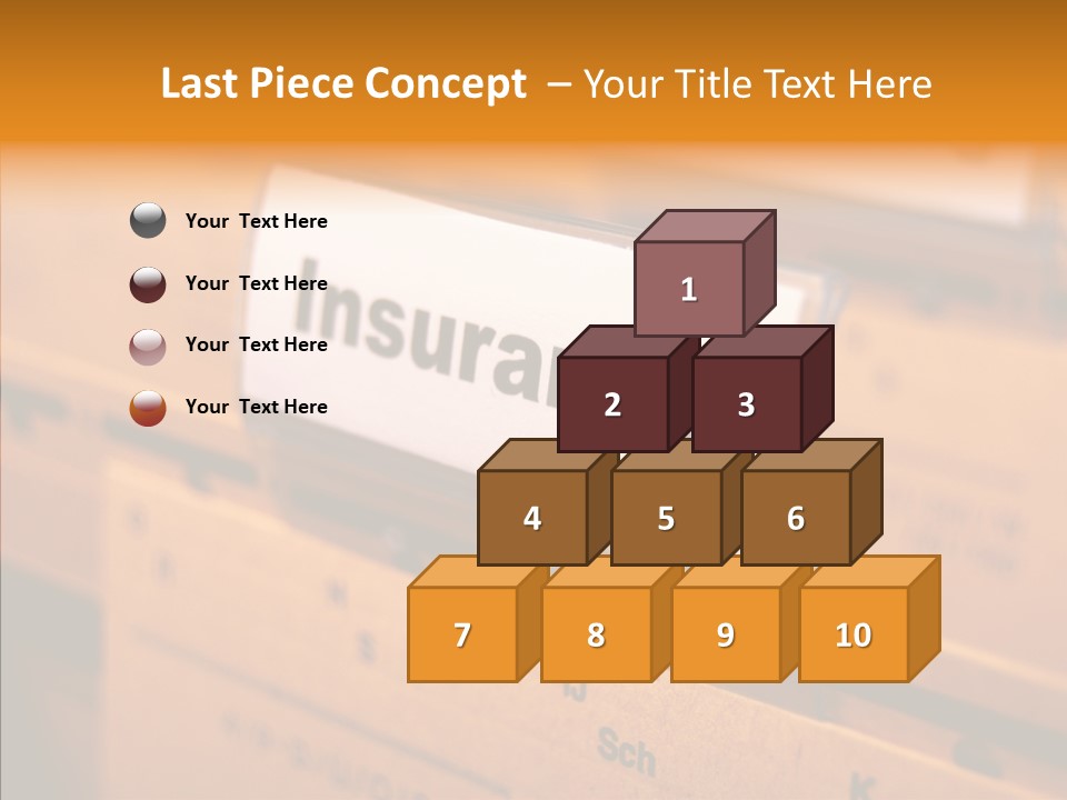 Financial Insurance Insure PowerPoint Template