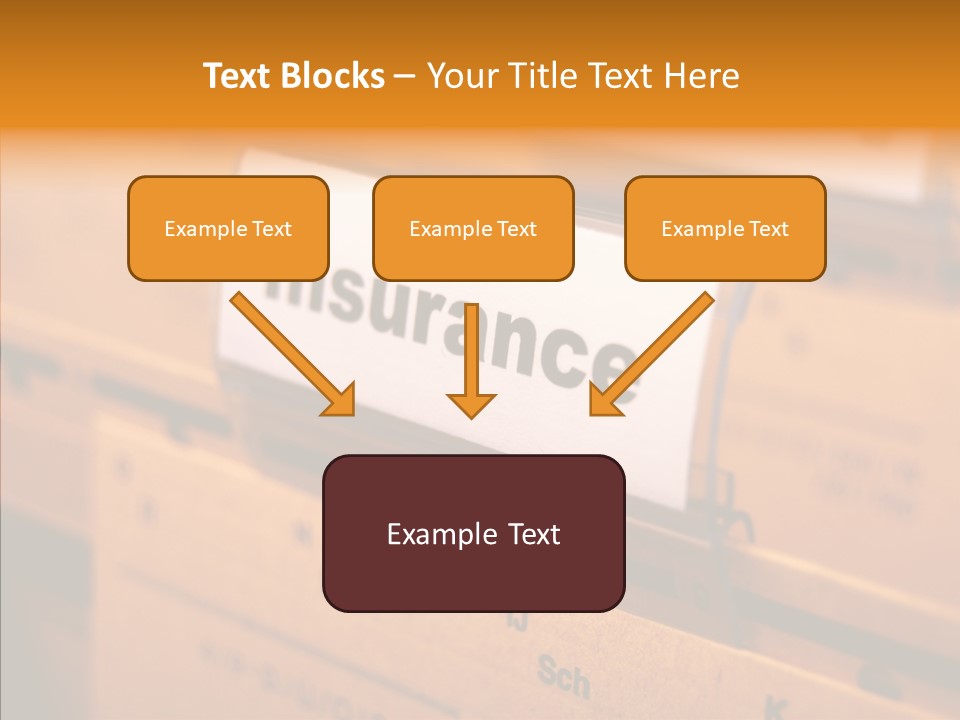 Financial Insurance Insure PowerPoint Template