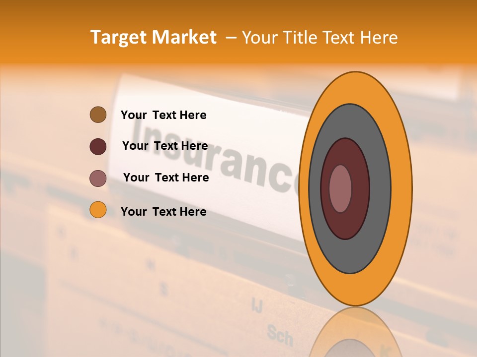 Financial Insurance Insure PowerPoint Template