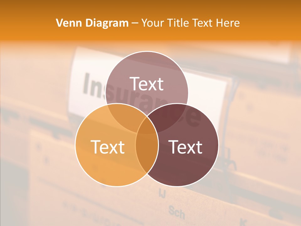 Financial Insurance Insure PowerPoint Template