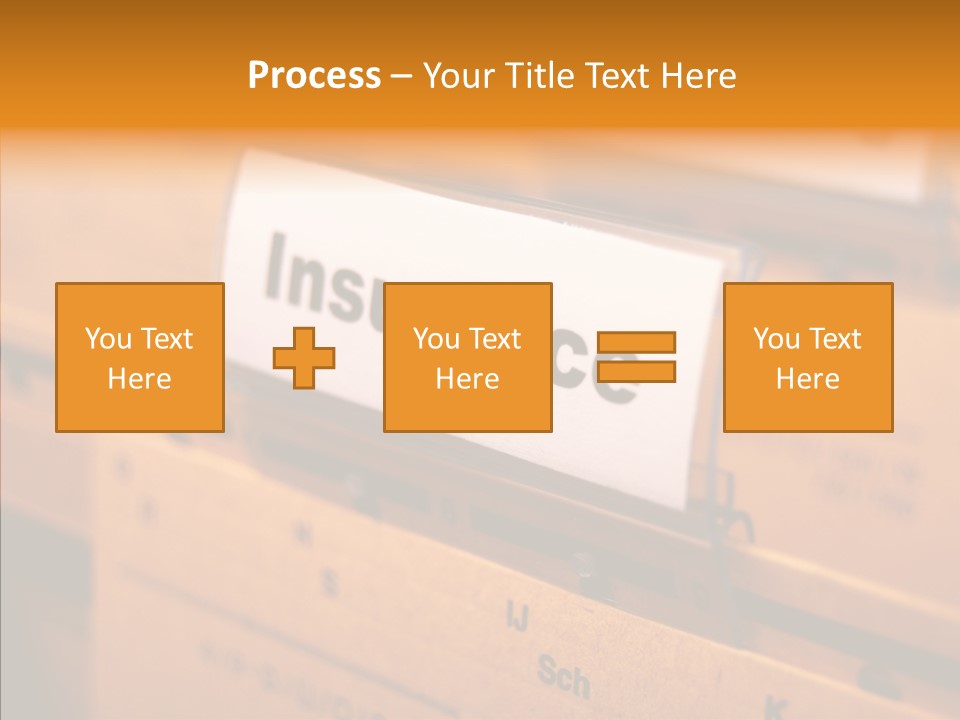 Financial Insurance Insure PowerPoint Template