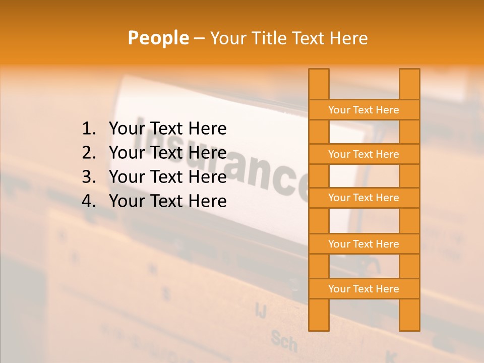 Financial Insurance Insure PowerPoint Template