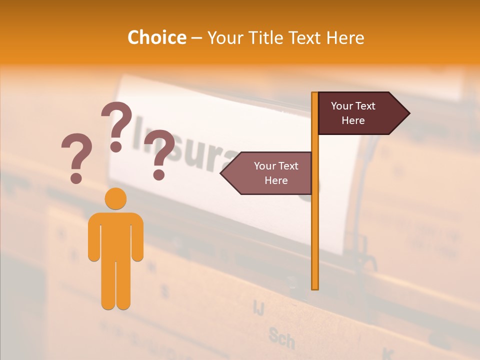 Financial Insurance Insure PowerPoint Template