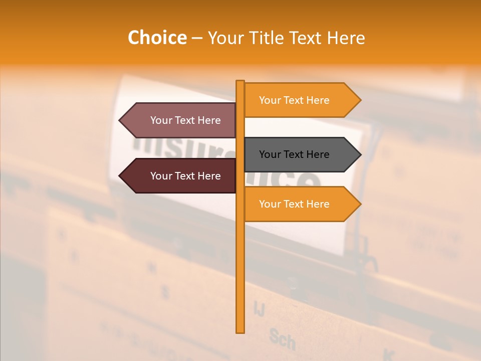 Financial Insurance Insure PowerPoint Template