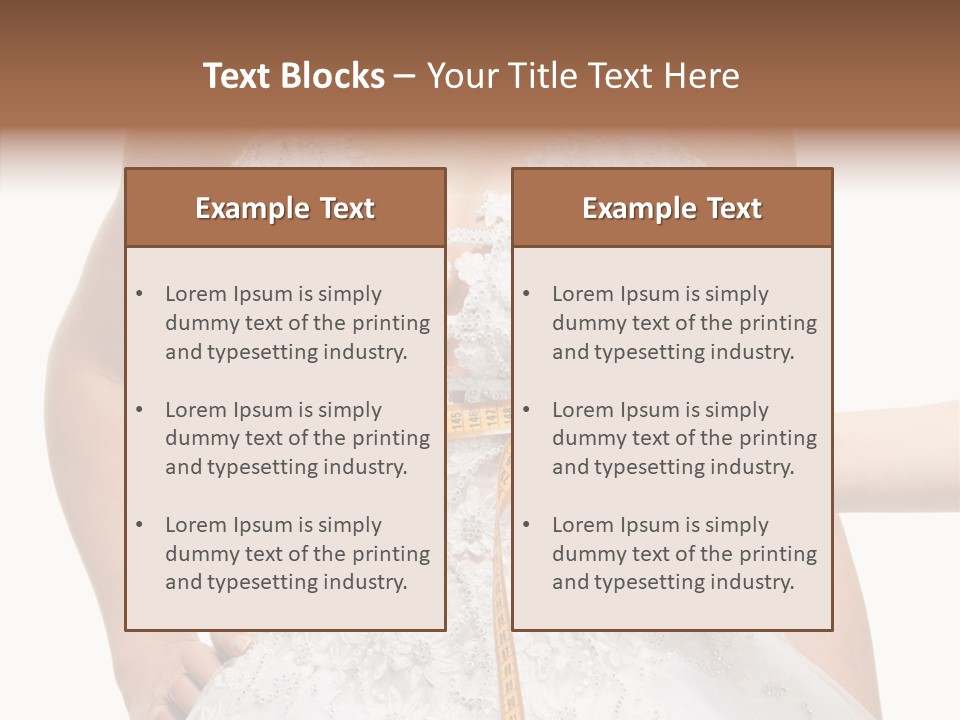 Tape Fashion Gorgeous PowerPoint Template