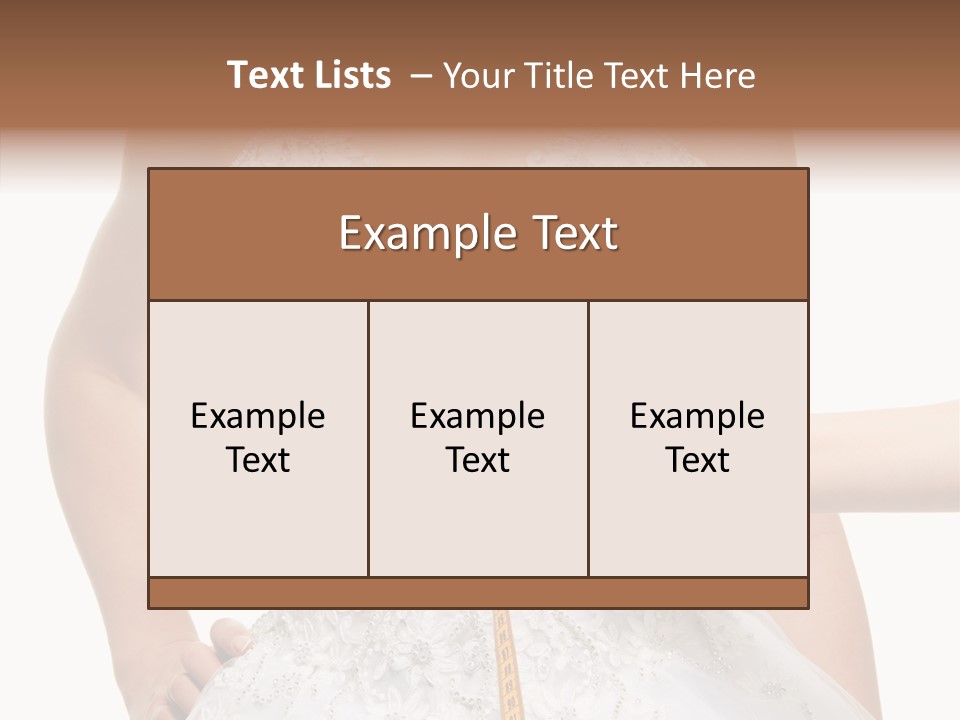 Tape Fashion Gorgeous PowerPoint Template