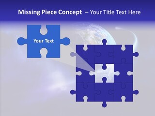 Close Conceptual Universe PowerPoint Template