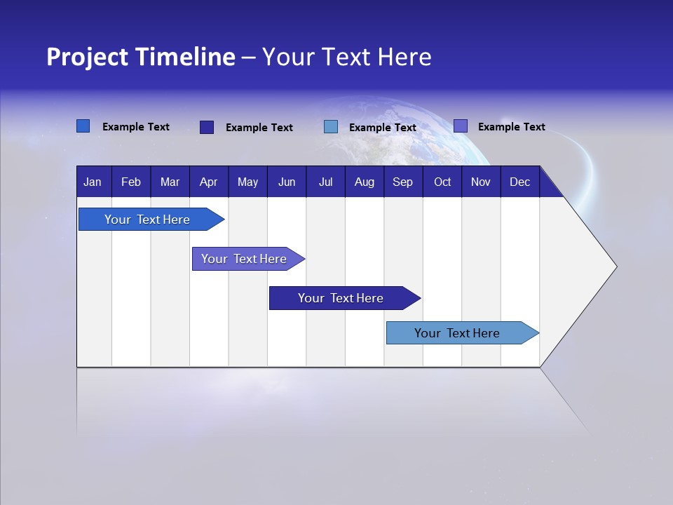 Close Conceptual Universe PowerPoint Template