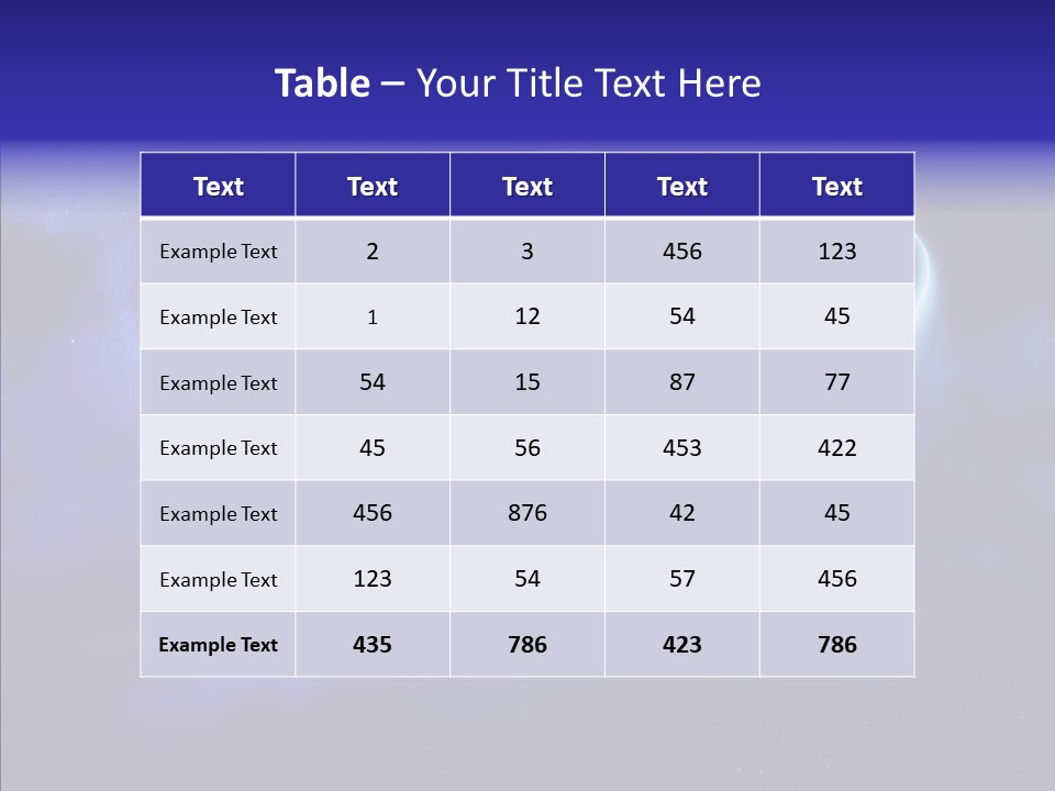Close Conceptual Universe PowerPoint Template