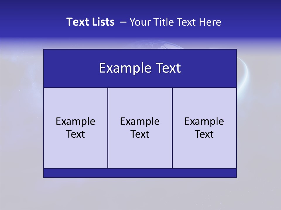 Close Conceptual Universe PowerPoint Template