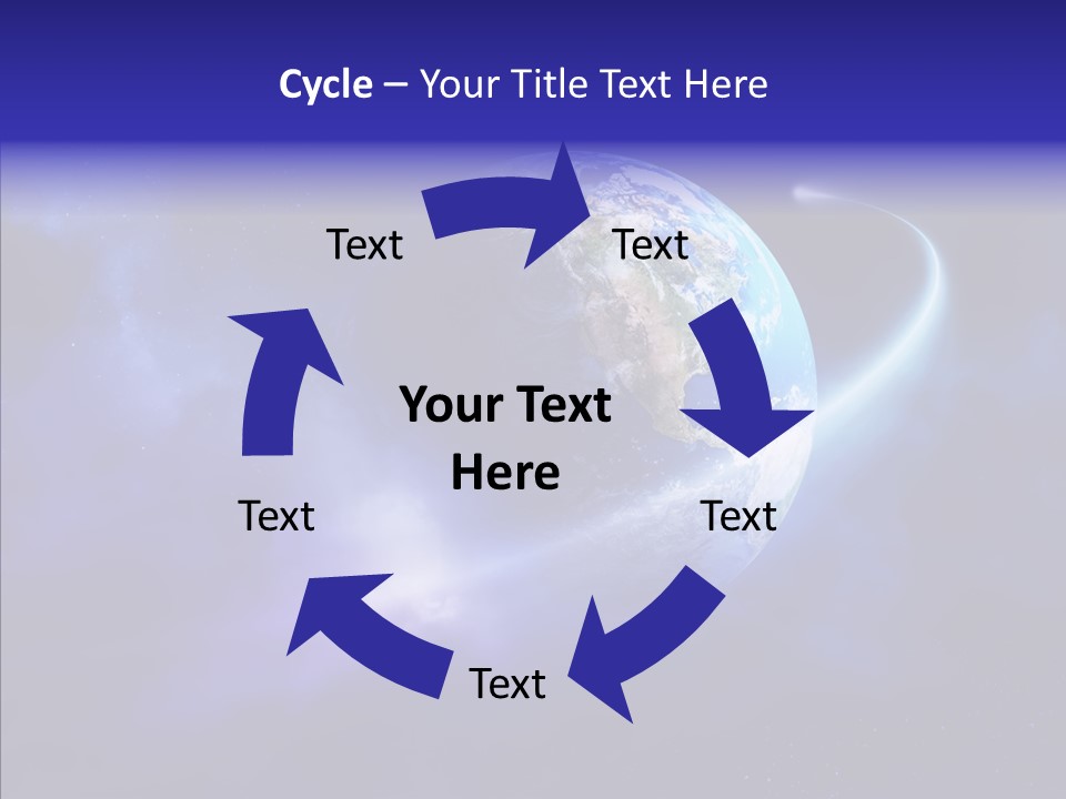 Close Conceptual Universe PowerPoint Template