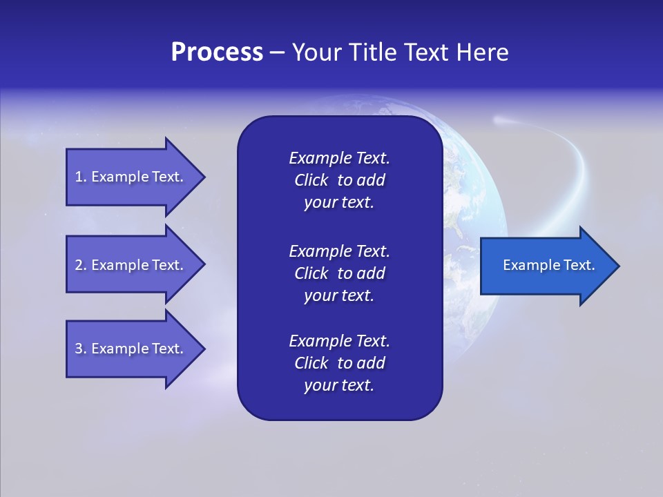 Close Conceptual Universe PowerPoint Template