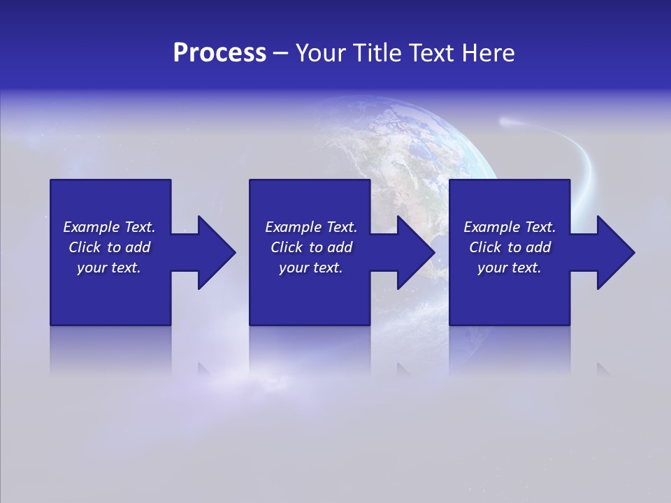 Close Conceptual Universe PowerPoint Template