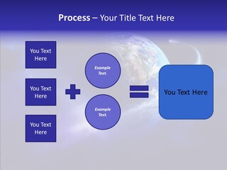 Close Conceptual Universe PowerPoint Template