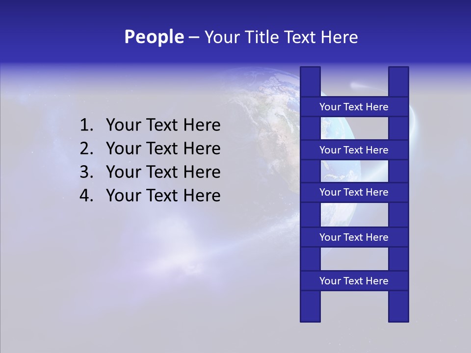 Close Conceptual Universe PowerPoint Template