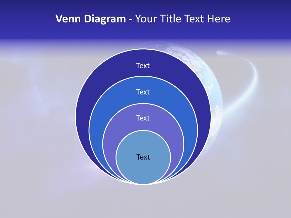 Close Conceptual Universe PowerPoint Template