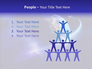 Close Conceptual Universe PowerPoint Template