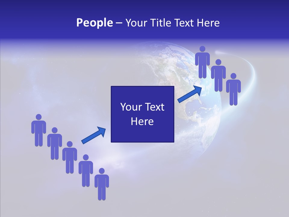 Close Conceptual Universe PowerPoint Template